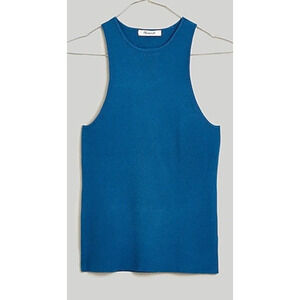 Madewell Signature Knit Cutaway Casual Sweater Tank Top US Women's XS New